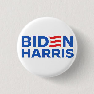Biden Harris Blue Button
