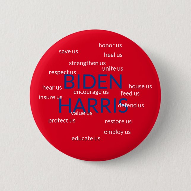 Biden-Harris Button (Vorderseite)