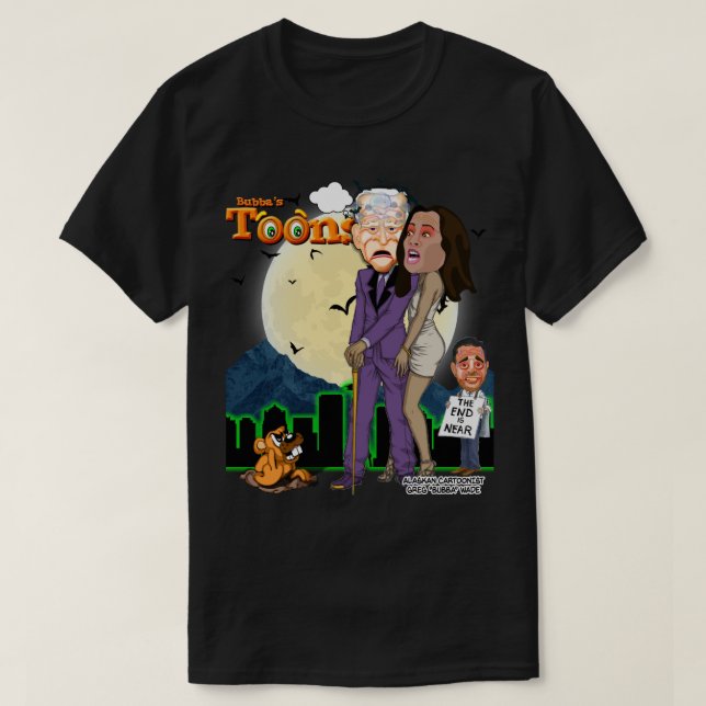 Biden - Harris Crime Family T-Shirt (Design vorne)