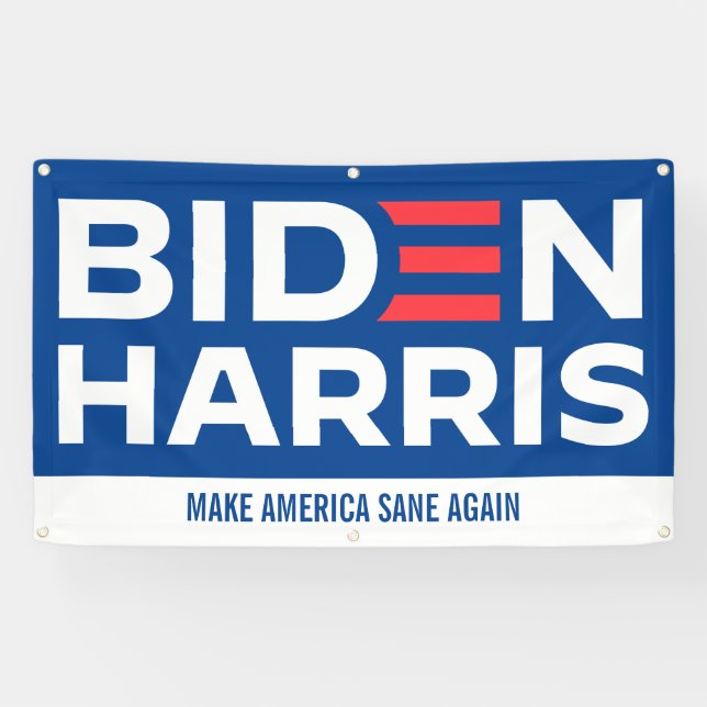 Biden Harris Custom Capture President Banner (Horizontal)
