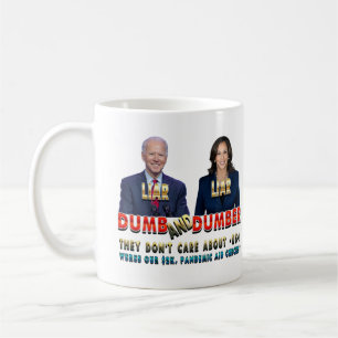 Biden Harris Dumb & Dumber Kaffeetasse