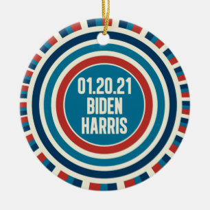Biden-Harris-Einweihungstag Keramik Ornament