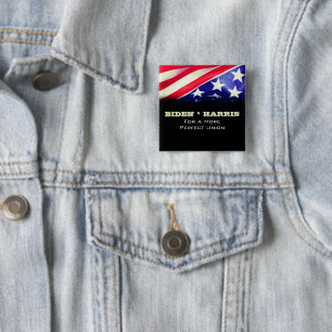 BIDEN HARRIS für eine perfekte Gewerkschaft Button