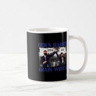Biden Harris Hirn ruiniert das V.irus Kaffeetasse
