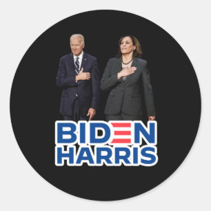 Biden Harris Joe Biden Kamala Harris Runder Aufkleber