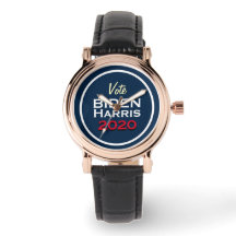 BIDEN HARRIS Kampagne 2020 Schwarze Strap Watch
