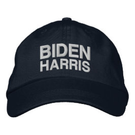 Biden Harris Marine blau-weiß Bestickte Baseballkappe