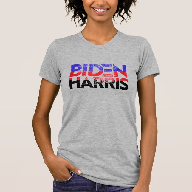 Biden Harris Polyamory Pride T - Shirt (Vorderseite)