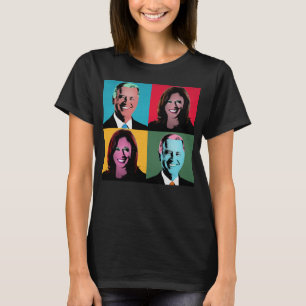 BIDEN / HARRIS Pop Malerei T-Shirt