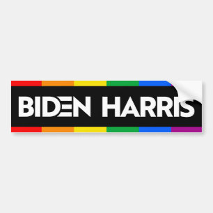 BIDEN HARRIS PRIDE AUTOAUFKLEBER