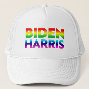 Biden Harris Regenbogenfarben Stolz Truckerkappe