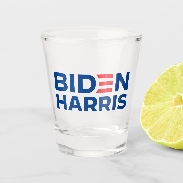 Biden Harris Schnapsglas (Vorderseite)