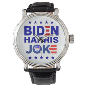 biden harris sind eine JOKE CBDOilPrincess Armbanduhr