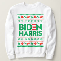 BIDEN HARRIS UGLY CHRISTMAS SWEATER (grün)