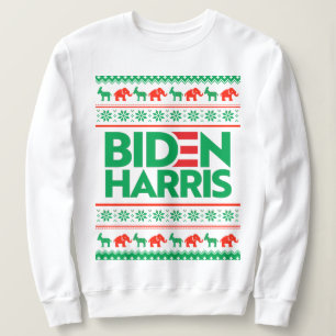 BIDEN HARRIS UGLY CHRISTMAS SWEATER (grün) Sweatshirt
