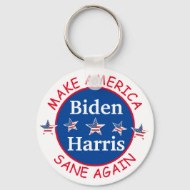 Biden Harris unterstützen politische Demokratien Schlüsselanhänger