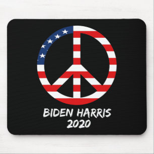 Biden Harris Wahl Die demokratische Flagge der USA Mousepad