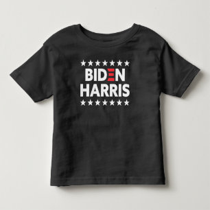 Biden/Harris-Wahlen unterstützen Weiße Sterne Sc Kleinkind T-shirt