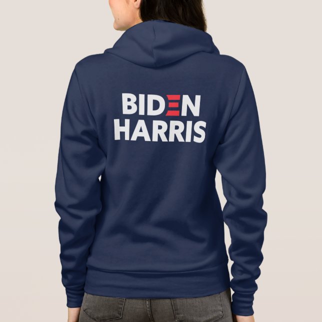 Biden/Harris-Wahlunterstützung Hoodie (Rückseite)