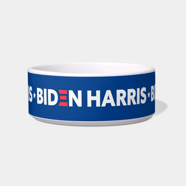 Biden / Harris White Stars Blue Napf (Vorderseite)