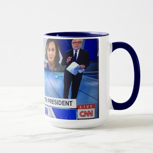 BIDEN/HARRIS WIN — CNN RUFT DEN RACE TASSE (Rechts)