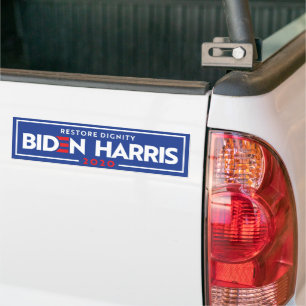 BIDEN HARRIS: Würde wiederherstellen Autoaufkleber