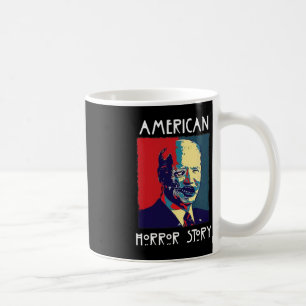 Biden Horror Amerikanische Zombie-Geschichte Hallo Kaffeetasse