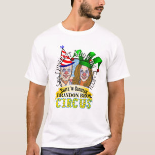 Biden Jingle Joe Giggles Circus Trump Conserv 2024 T-Shirt