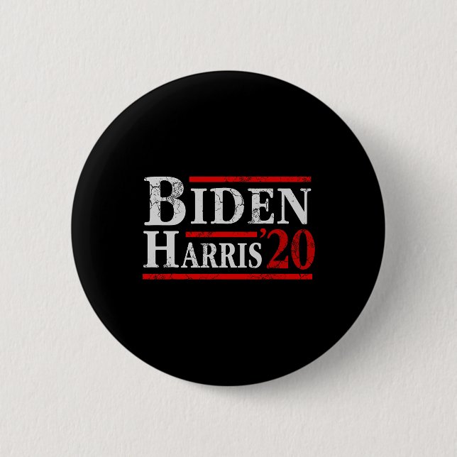 Biden Kamala Harris 2020 Abgeordnete der Liberalen Button (Vorderseite)