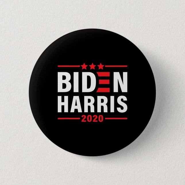Biden Kamala Harris 2020 Abgeordnete der Liberalen Button (Vorderseite)
