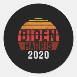 Biden Kamala Harris 2020 Demokrat Runder Aufkleber