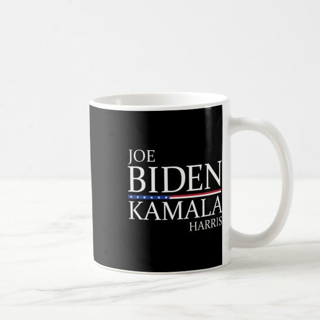 Biden Kamala Harris Democrat 2024 Biden Harris Kaffeetasse (Rechts)