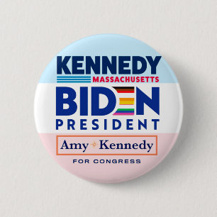 Biden — Kennedy Coattails Button