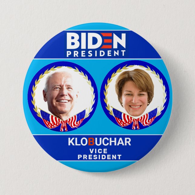 Biden/Klobuchar 2020 Button (Vorderseite)