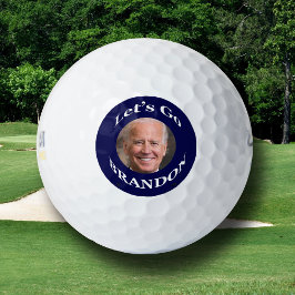 Biden Let's Go Brandon Golf Balls Golfball