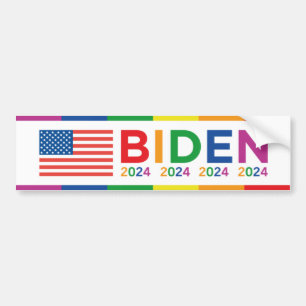 Biden LGBT 2024 Autoaufkleber