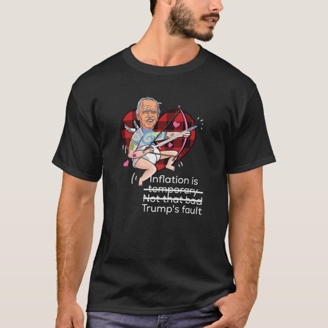 Biden Lied Trump Fault Anti Liberal Anti-Biden Ant T-Shirt (Vorderseite)