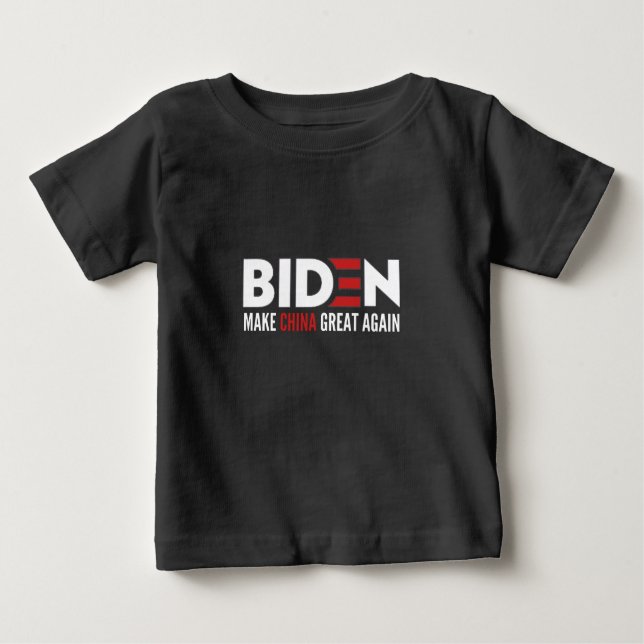 Biden macht China wieder großartig Baby T-shirt (Vorderseite)