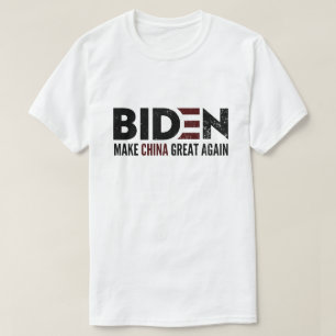 Biden macht China wieder zum Autoaufkleber T-Shirt