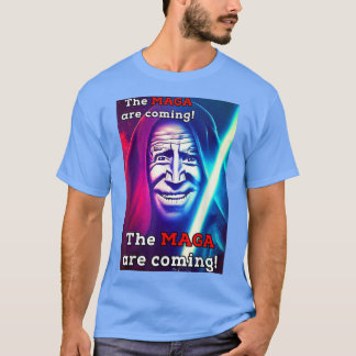 Biden Midnight Ride MAGA Are Coming Adult Costume  T-Shirt