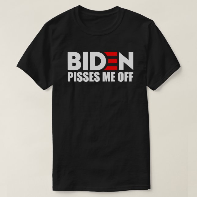 BIDEN PASSIERT MICH VON KAMPAGNE STIL Anti Biden T-Shirt (Design vorne)