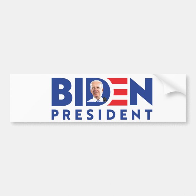Biden Präsident 2020 Autoaufkleber (Vorne)