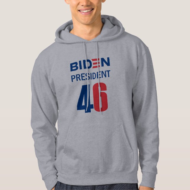 Biden-Präsident 46 Hoodie (Vorderseite)