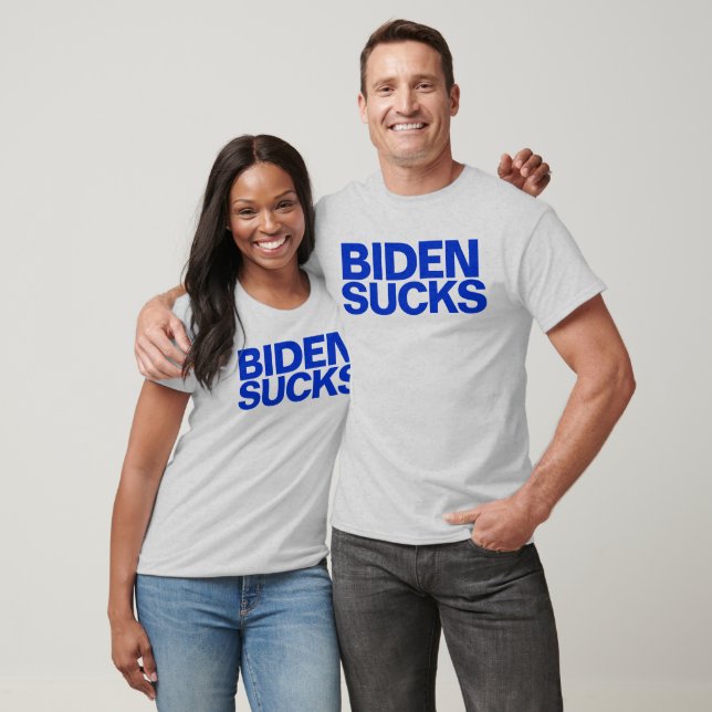 Biden Sind zum Kotzen Unisex T - Shirt (Unisex)