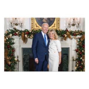 Biden Staat der Weihnachtsanschrift Gewerkschaft Fotodruck