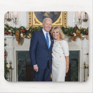 Biden Staat der Weihnachtsanschrift Gewerkschaft Mousepad