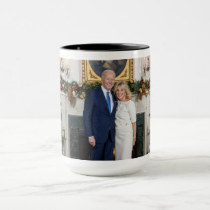 Biden Staat der Weihnachtsanschrift Gewerkschaft Tasse
