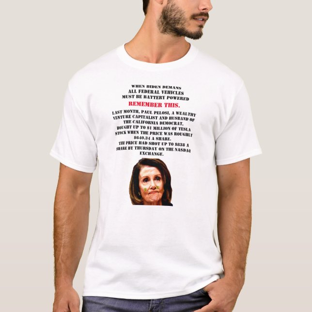 BIDEN und PELOSI T-Shirt (Vorderseite)