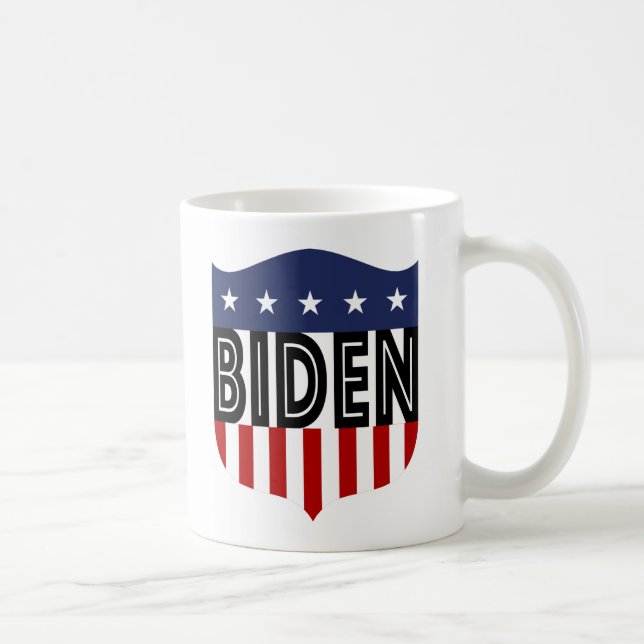 BIDEN US Flagge Kaffeetasse (Rechts)