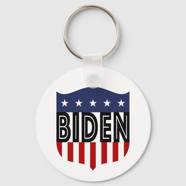 BIDEN US Flagge Schlüsselanhänger (Vorderseite)